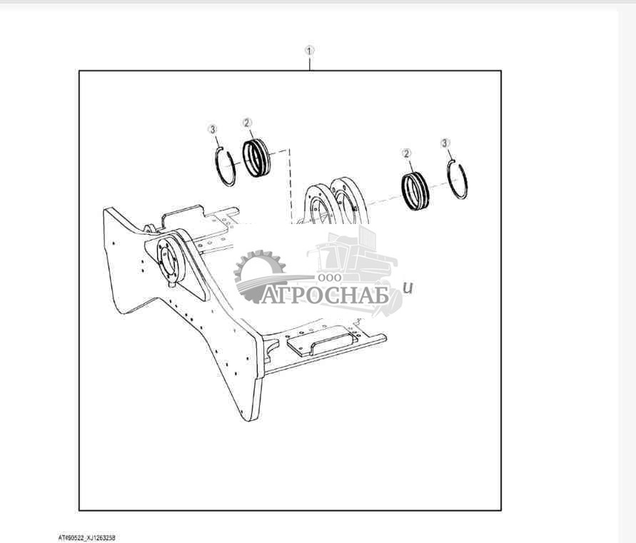 Engine Frame Articulation Joint 